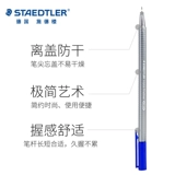 Ручка-роллер, красная черная шариковая ручка для школьников, Германия