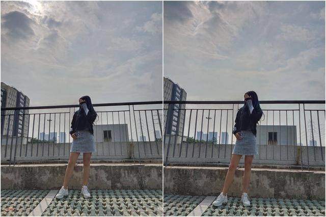 vivo S5打破传统美颜一脸白的效果