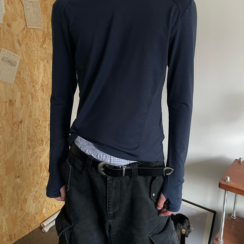 7Hill 25Ss 90 Tencel Tight-Fitting Fingerless Long-Sleeve Base Layer