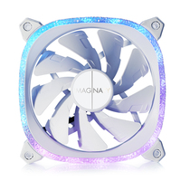 GOF imaginary space star diamond desktop computer case fan RGB broken diamond Aurora 12CM motherboard Shenguang synchronization