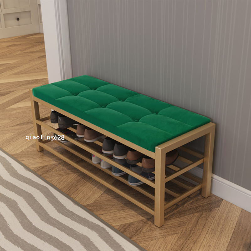 Nordic door change shoe stool simple and modern living room bench bedroom bed end stool clothing store sofa stool fitting stool