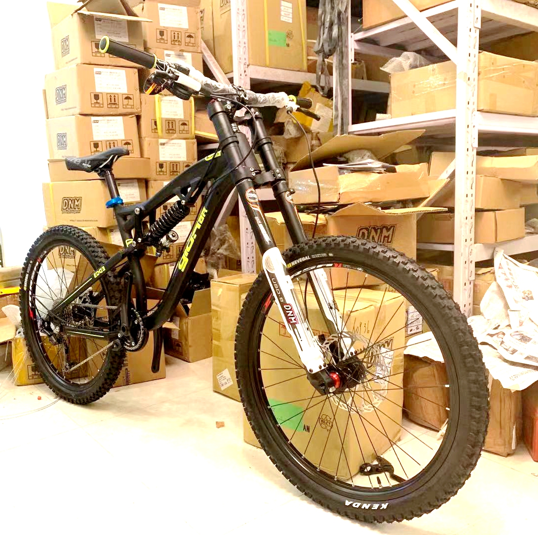 All terrain cross-country dh speed drop Brazil GIOSBR mountain bike soft tail shock avoidance 24,730 speed am26 inch