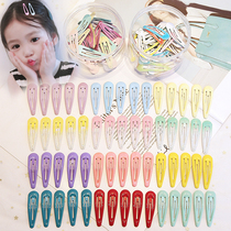 ins Net red bbclip children hairclip Korean bangs clip headdress clip adult Joker elegant hair card female