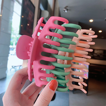 Net Red large bath hair grab clip hairpin female back head clip headgear Korean broken hair top clip hair accessories