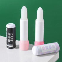 Creative cute cartoon lipstick moisturizing lipstick long moisturizing lipstick base female students colorless lip balm