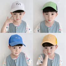 Childrens summer sun net cap boy sun hat baby baseball hat girl thin cap cool hat tide child hat