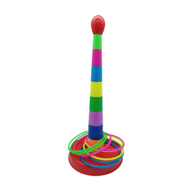 Rings, throwing rings, stacking cups, parent-child interactive educational toys, kindergarten gifts, outdoor sports