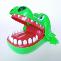 Large bite finger crocodile Creative tricky vent Desktop party Parent-child games Baby educational toys Small gifts