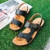 Giày đi biển thoáng khí Giày da chống trơn cho sinh viên và dép sandal nam 2019 hè mới xu hướng dép xỏ ngón - Sandal