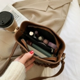 Небольшая сумка, вместительная и большая ретро универсальная сумка через плечо на одно плечо, в западном стиле