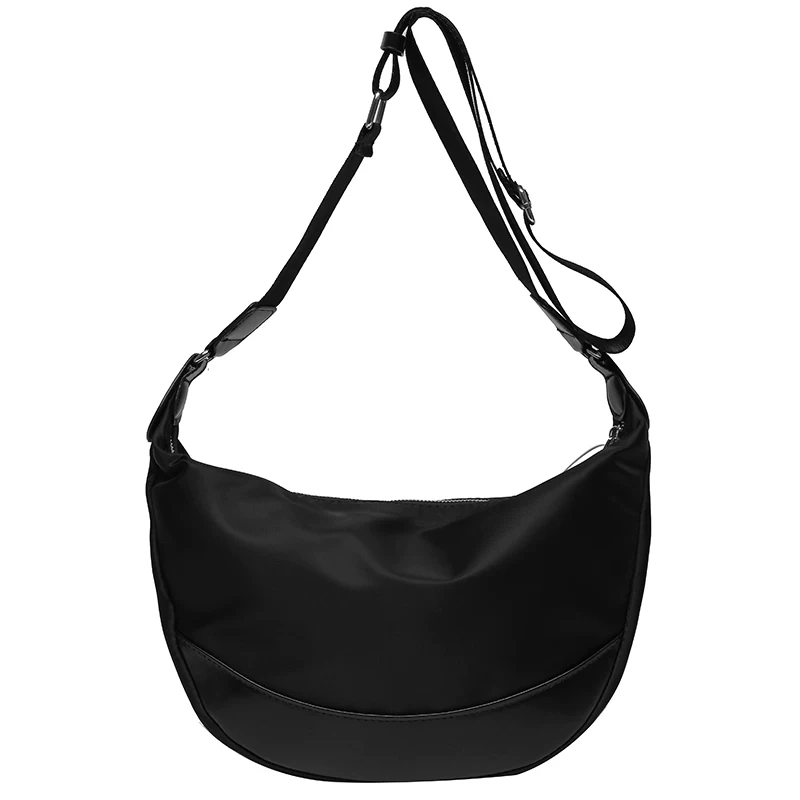 Fashionable nylon capacious shoulder bag, high-quality style, oxford cloth