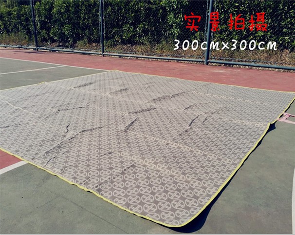 Thảm ẩm ngoài trời mat 300x300 tăng dày mở rộng lều chống thấm nước cắm trại mat bò - Thảm chống ẩm / Mat / Gối chieu ngu van phong