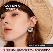 AJOY SAHU (original series blogger with the same)earrings Womens jewelry wild ear jewelry retro European and American style