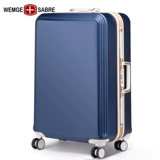 Универсальный брендовый чемодан на колесиках подходит для мужчин и женщин, в корейском стиле, 22 дюймов, популярно в интернете