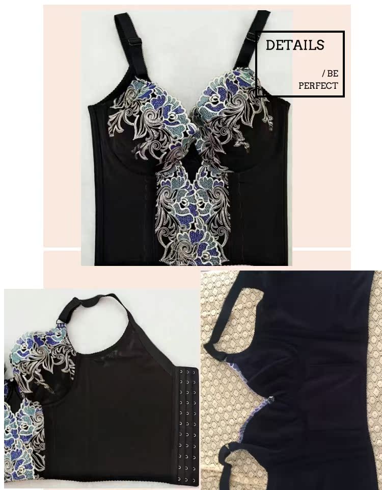 Thẩm mỹ viện body định hình cơ thể điều chỉnh đồ lót cơ thể quản lý bộ đồ chia ba mảnh đồ lót xuất khẩu