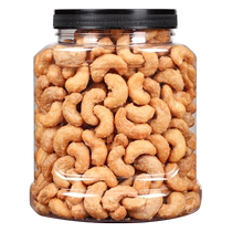 Charcoal roasted cashew kernels 500g nuts original Vietnamese cashew nuts large particles bulk nuts dried nuts snacks New Years goods