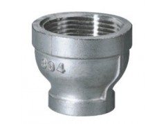 Positive 304 stainless steel size head different diameter joint variable diameter head water pipe joint plumbing accessories DN20*15