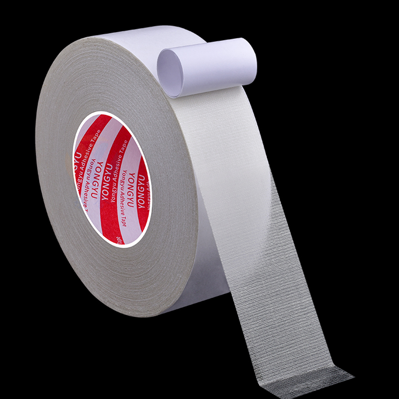 Powerful high adhesive double-sided cloth base fixed wall without mark adhesive tape carpet splicing floor Magic ground Spring couplets