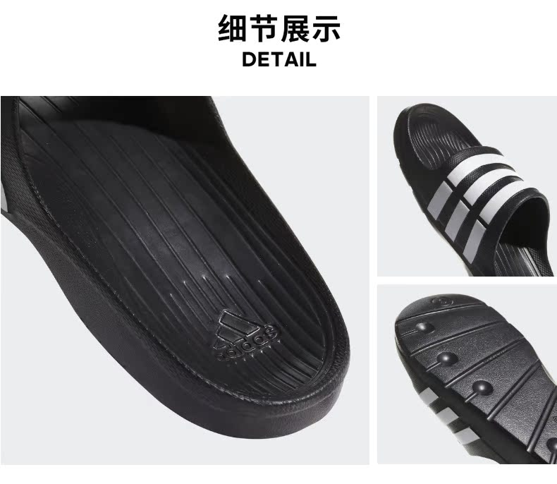Dép Adidas nữ mùa hè đích thực tắm tại nhà bãi biển 2019 mới Adidas bơi chống trượt dép nam - Dép thể thao giày quai hậu nam