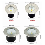 Подземный легкий початок подземный светлый квадратный квадратный вид на открытый водонепроницаемый двор Парк сад ландшафт светодиод