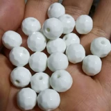 Бусины, многоцветное ожерелье из натурального камня, аксессуар, 1 см