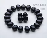 批发托玛琳项炼 幻彩色转运项炼彩色锗粒腰鼓项炼