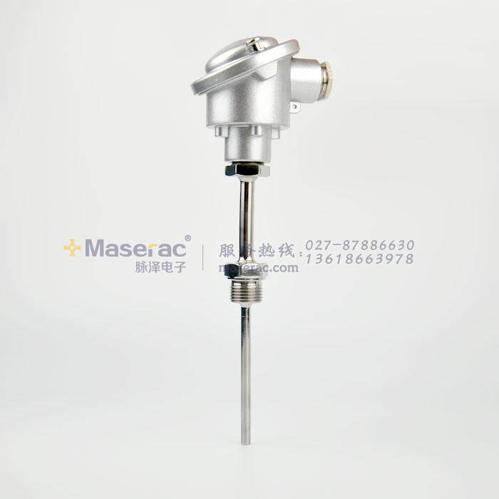 German JUMO Jiumao armoured type high temperature resistant PT100 temperature sensor -70 - 850-degree catch-up monitor