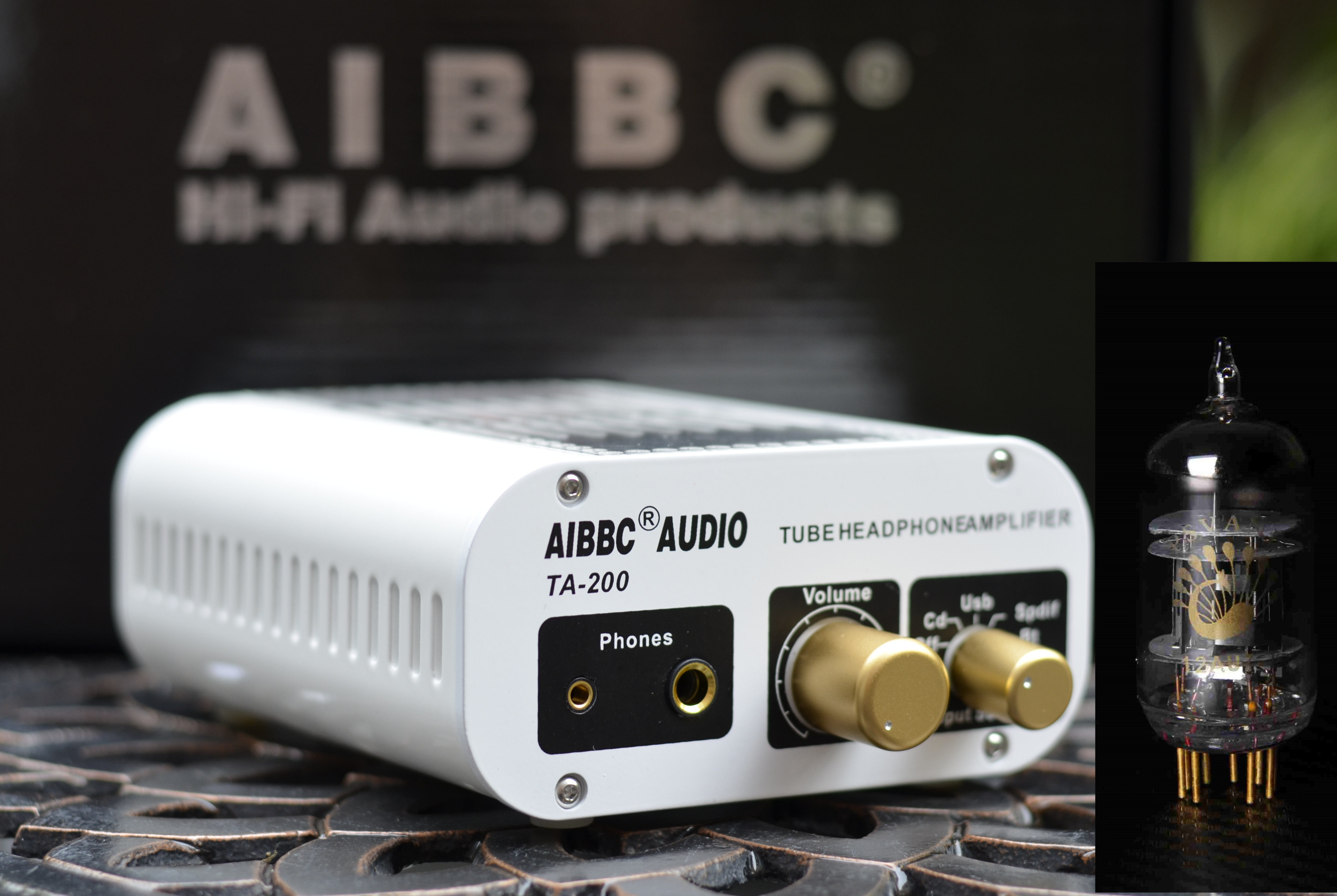 AIBBC TA-200 vacuum tube decoder DAC ear release Bluetooth balance front level XMOS ES9038 DSD