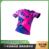 Mens badminton clothing short sleeve womens top summer quick-drying table tennis universal sportswear team uniforms