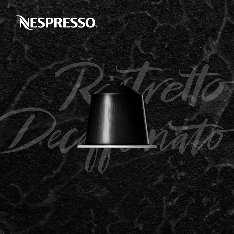 NESPRESSO capsule coffee Ristretto Decaffeinato imported low because