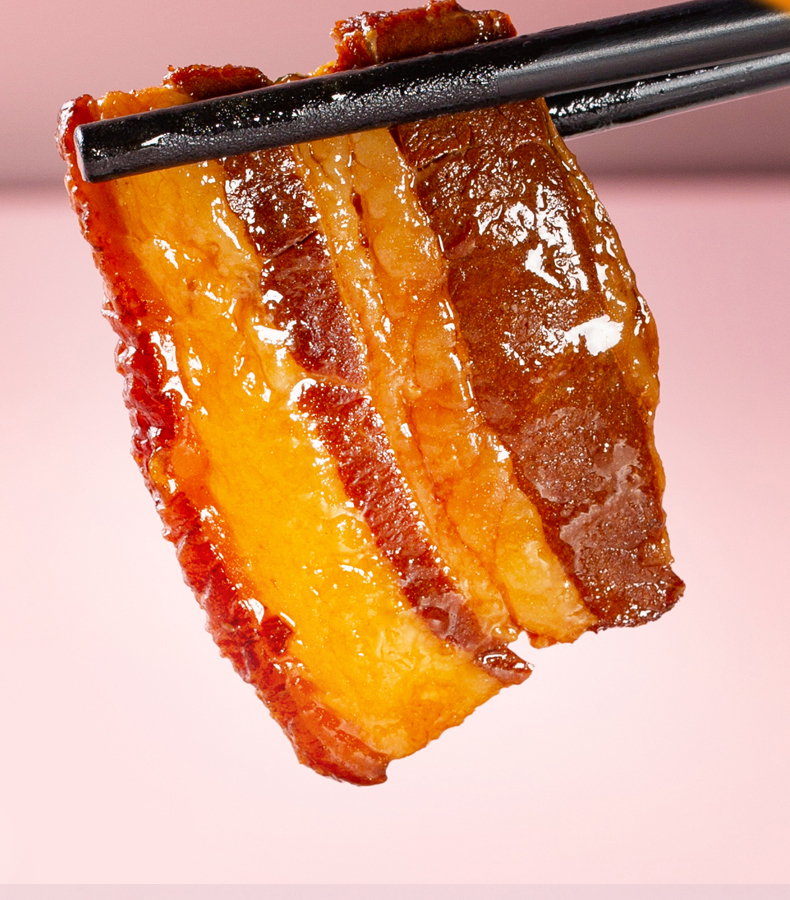 眉州东坡 酒楼招牌菜 东坡扣肉 350g*3袋 图3