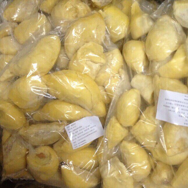 Frozen de-pitted durian meat Frozen durian meat Thai golden pillow de-pitted durian 3kg (only issued to Fujian Province)