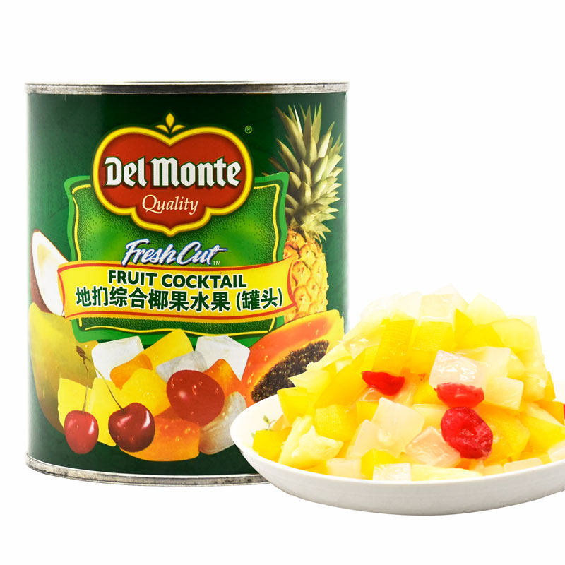 Original Imported Ground of Miscellaneous Fruits Canned Fruit Canned Fruit 850g Fruit Pizzeria Fruit Pizza Fruit ready-to-eat sweet