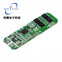 3 series 12V18650 lithium battery protection board 11 1V 12 6V anti-overcharge over discharge peak 10A overcurrent protection