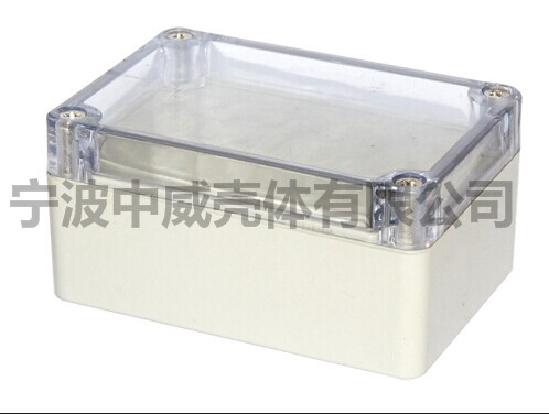 100*68*50 Power supply transparent cover waterproof box Plastic shell Electronic outdoor PCB wiring box
