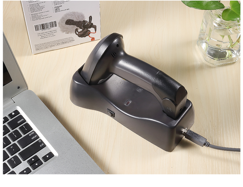 Máy quét mã vạch Jingchen Máy quét siêu thị Nhân viên thu ngân Express Máy quét cầm tay Mã quét Grab Mã vạch Mã QR Máy quét không dây Súng WeChat Bộ sưu tập Alipay Quét Grab - Thiết bị mua / quét mã vạch