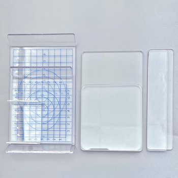 Acrylic pressing mud board rubbing mud ball u type diy handmade