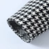 Giải phóng mặt bằng chống mùa hai mặt áo khoác nữ cashmere phần dài houndstooth áo gió trùm đầu áo khoác len - Áo len lót đôi