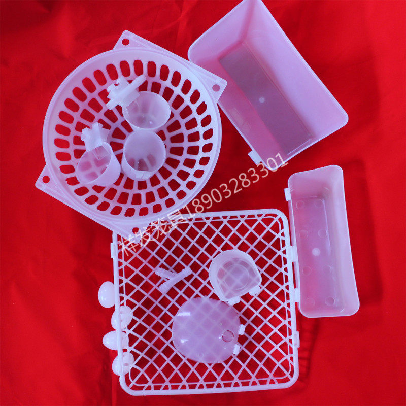 Pigeon Supplies Utensils White Four Pieces Stock Trough Pigeon Dummy Egg Nest Mat Cloth Automatic Drinking Water Hygienette Sangha Cup