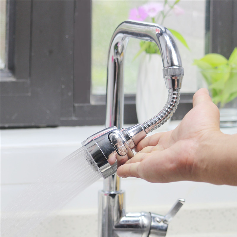 Faucet Splash head nozzle Universal shaking sound aerator Household water saver Shower Rotatable extender Filter head