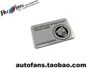 Jaguar aluminum alloy car stickers with nameplate fender Fender Retrofit decorated with XJ XF F-TYPE XE