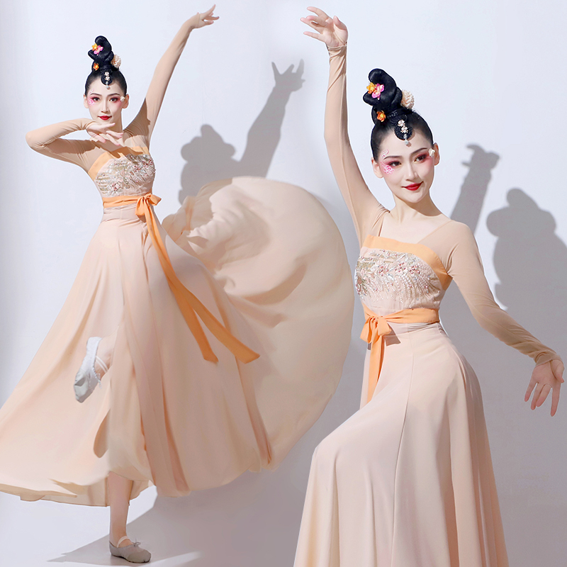New Classical Dance Costumes for Women, Elegant Chinese Style, Ancient Style Hanfu, Chang'An Twelve Hours Han and Tang Dance Costumes