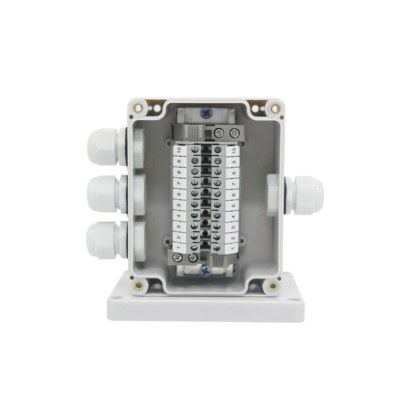 115*90*55 outdoor waterproof junction box ABS new material with UK terminal one in three out power branch box IP66