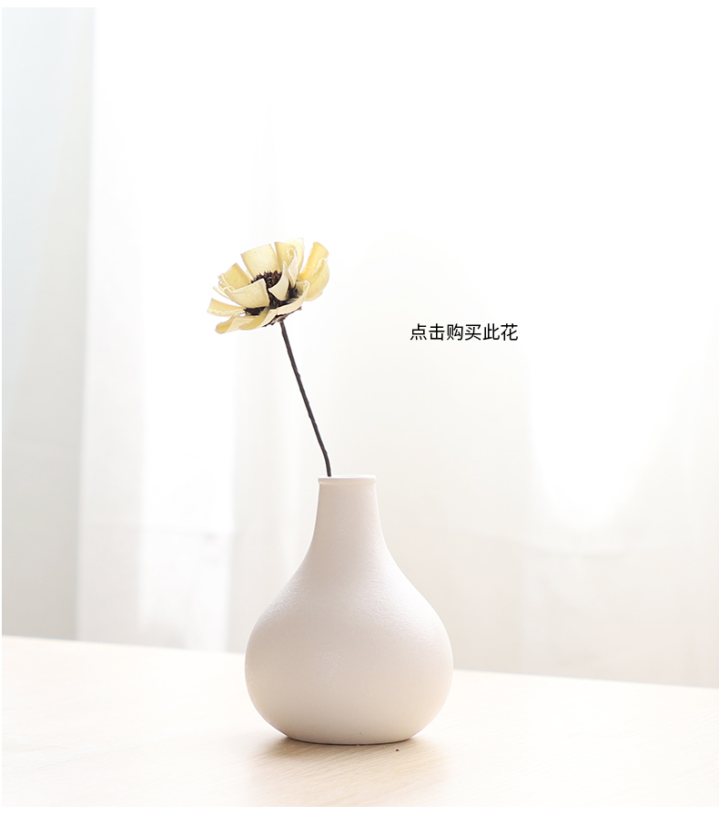 Nan sheng I and contracted ins wind simulation flowers home decoration ceramic vase false hydroponic flower arranging flowers, furnishing articles