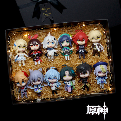 taobao agent Q version of the original God Blind Box doll Pai Monidi Coreli hand -organized anime game peripheral model chassis ornament gift