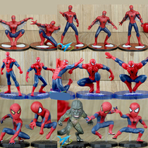 Avengers extraordinary Spider-man hand-made model cake decoration doll doll decoration boy toy gift