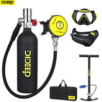 Customized underwater breathing apparatus deep snorkeling equipment gas cylinder scuba fish gills portable fishing and swimming artifact complete set