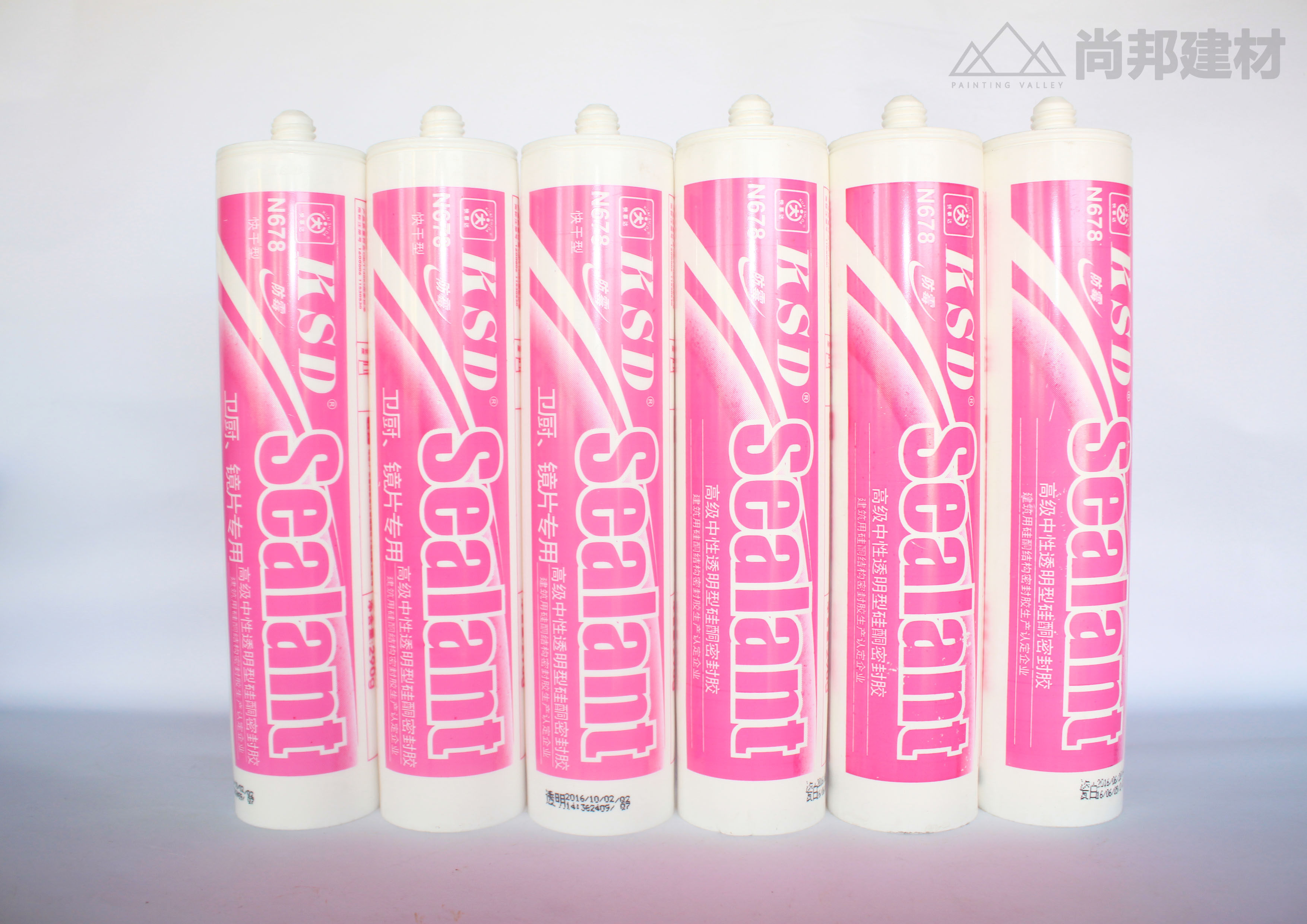 Glass glue Quickstar N678 advanced neutral oxime silicone sealant Weather resistance and anti-aging 24 pcs