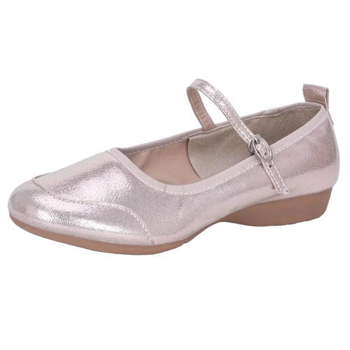 Красная танцующая серебряная летняя обувь