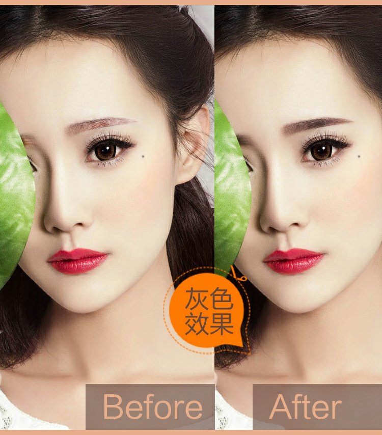 Người mới bắt đầu hai màu air cushion cushion lông mày tự nhiên ba chiều không thấm nước và thấm mồ hôi lâu trôi không dễ bị mất màu không nở bột lông mày bút chì bút kẻ lông mày 4d